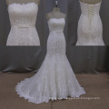 Very Beautiful Lace Tulle Detachable Beaded Wedding Dress